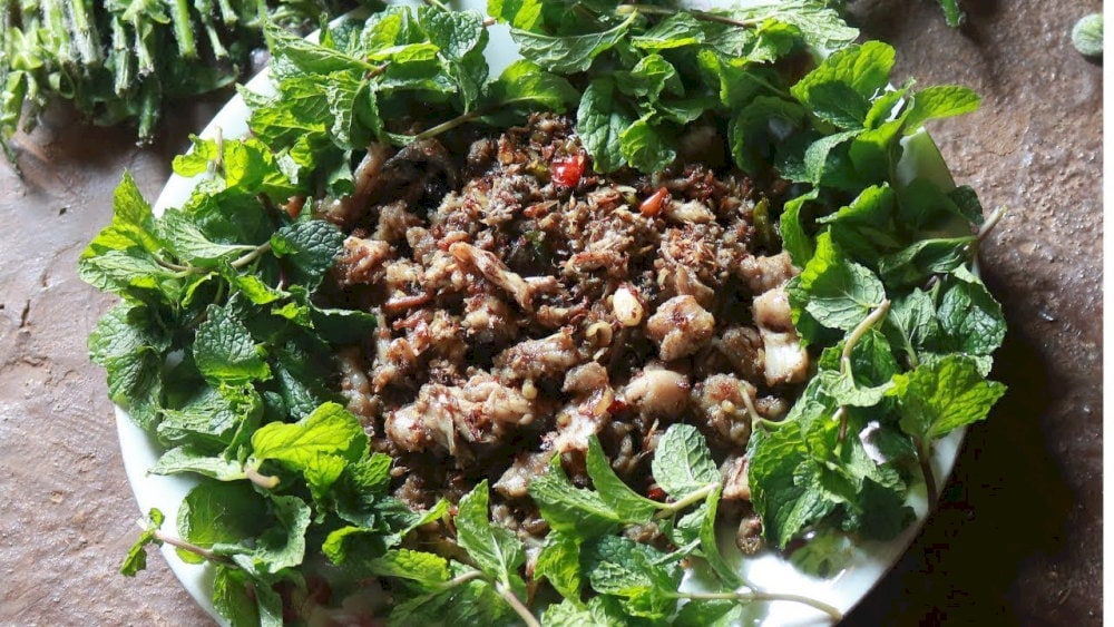 Tắc kè xào lăn